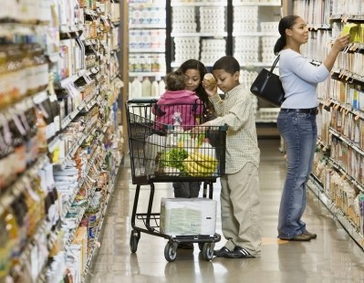 Retailers and food companies have a number of tools available to help prompt a switch from less healthy and less sustainable products in-store. GettyImages/Andersen Ross