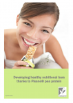 Developing healthy nutritional bars thanks to Pisane®