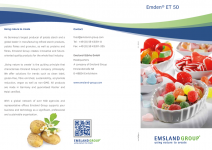 New confectionery solutions concepts with Emden® ET 50