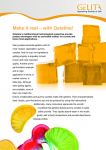 Make it real – with Gelatine!