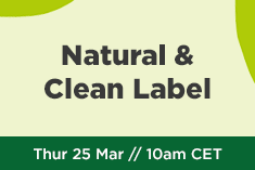 Natural & Clean Label